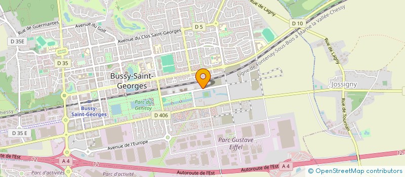 localisation de l'entreprise MONSIEUR YASSIR SOUNNI  BAILLY-ROMAINVILLIERS