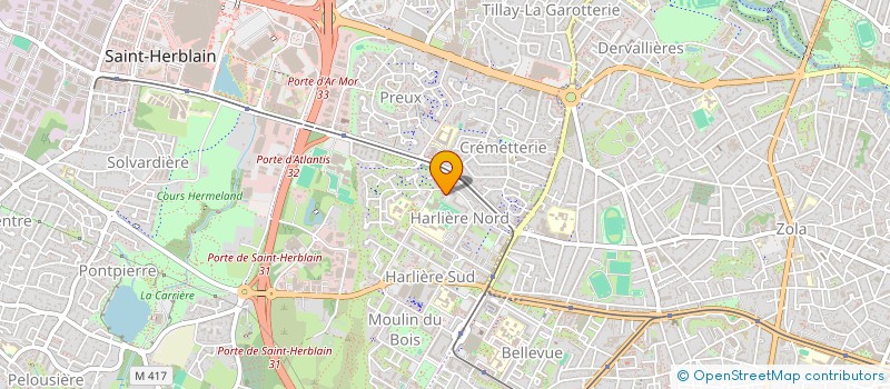 localisation de l'entreprise MONSIEUR YASSIR YACOUD ADAM  SAINT-HERBLAIN