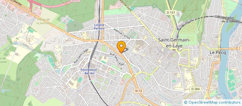 localisation de l'entreprise MONSIEUR YASUHIRA SUGINO à SAINT-GERMAIN-EN-LAYE
