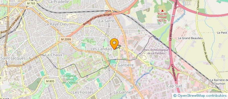 localisation de l'entreprise MONSIEUR YATHIRIBOU MIRADJI  CLERMONT-FERRAND