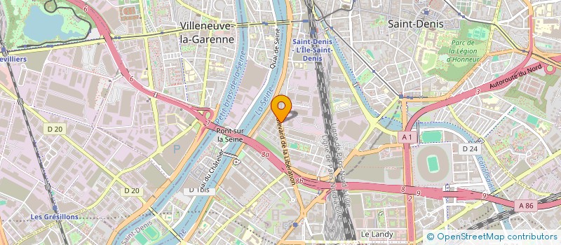 localisation de l'entreprise MONSIEUR YATOLEHE SILUE à SAINT-DENIS