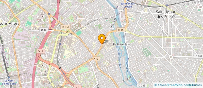 localisation de l'entreprise MONSIEUR YAUHENI YANOVICH  CRETEIL