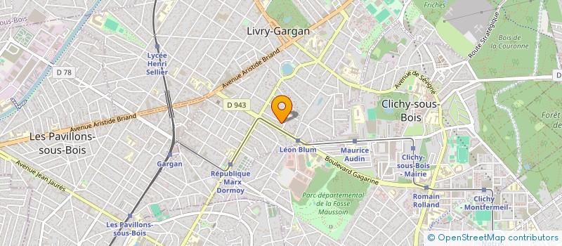 localisation de l'entreprise MONSIEUR YAVOR PARUSHEV à LIVRY-GARGAN