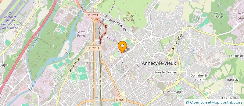 localisation de l'entreprise MONSIEUR YAVUZ ALTUNOK  ANNECY