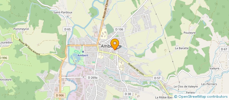 localisation de l'entreprise MONSIEUR YAVUZ ASKER à AMBERT