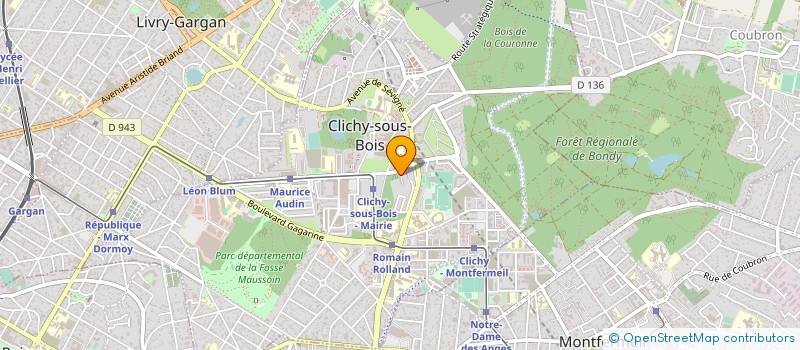 localisation de l'entreprise MONSIEUR YAVUZ CERTINPOLAT à CLICHY-SOUS-BOIS