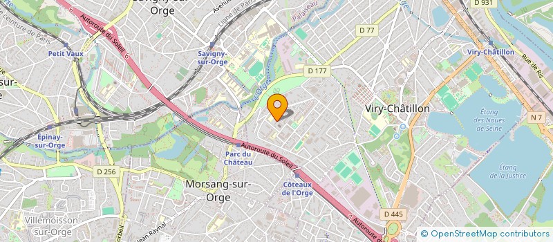 localisation de l'entreprise MONSIEUR YAVUZ DEMIRCILER à VIRY-CHATILLON
