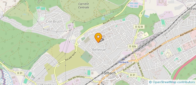 localisation de l'entreprise MONSIEUR YAVUZ DILEK  FORBACH