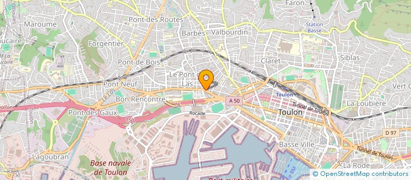 localisation de l'entreprise MONSIEUR YAVUZ DOGAN  TOULON