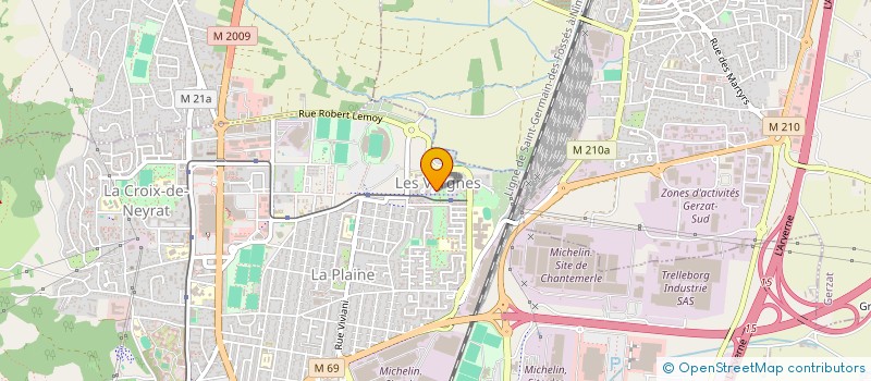 localisation de l'entreprise MONSIEUR YAVUZ GUNER  CLERMONT-FERRAND