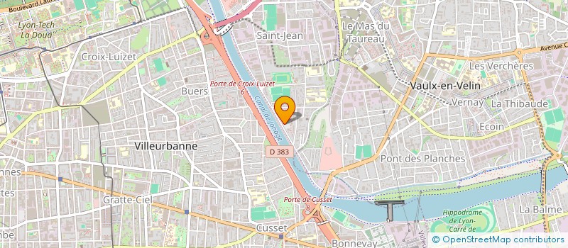 localisation de l'entreprise MONSIEUR YAVUZ GUNES  VILLEURBANNE