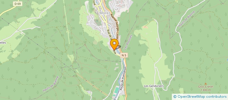 localisation de l'entreprise MONSIEUR YAVUZ KESKIN  HAUTS DE BIENNE