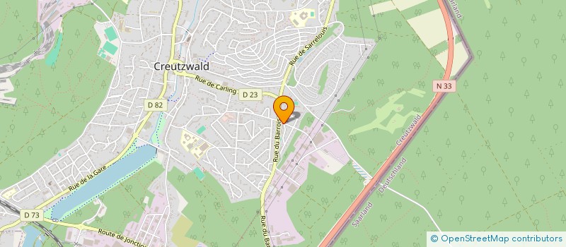 localisation de l'entreprise MONSIEUR YAVUZ MERSIN  CREUTZWALD