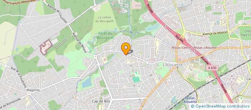 localisation de l'entreprise MONSIEUR YAVUZ ULKER à PESSAC