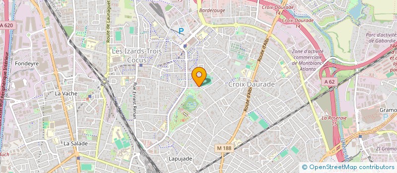 localisation de l'entreprise MONSIEUR YAW ANIAPA BRAKO  TOULOUSE