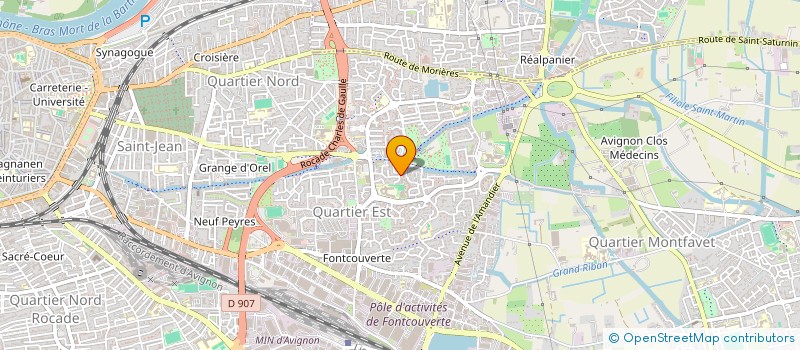 localisation de l'entreprise MONSIEUR YAW ASARE  AVIGNON