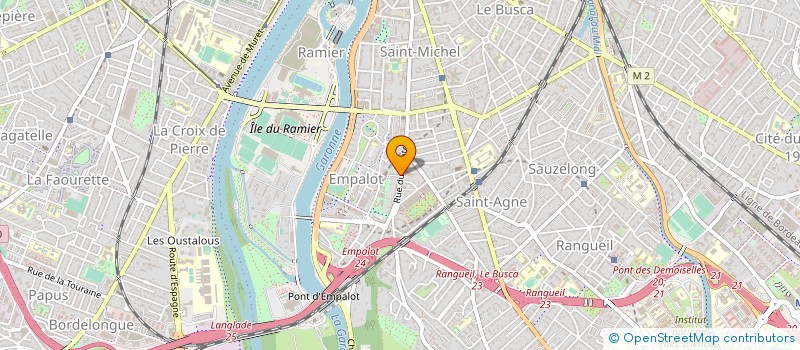 localisation de l'entreprise MONSIEUR YAWO SENA AZIABOU à TOULOUSE