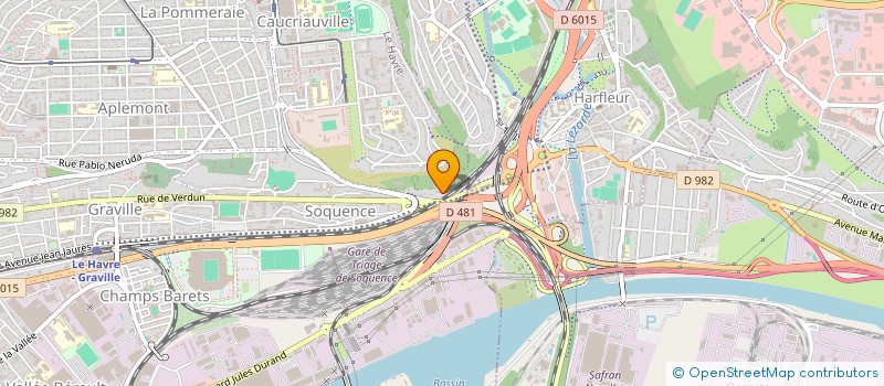 localisation de l'entreprise MONSIEUR YAYA BA à LE HAVRE