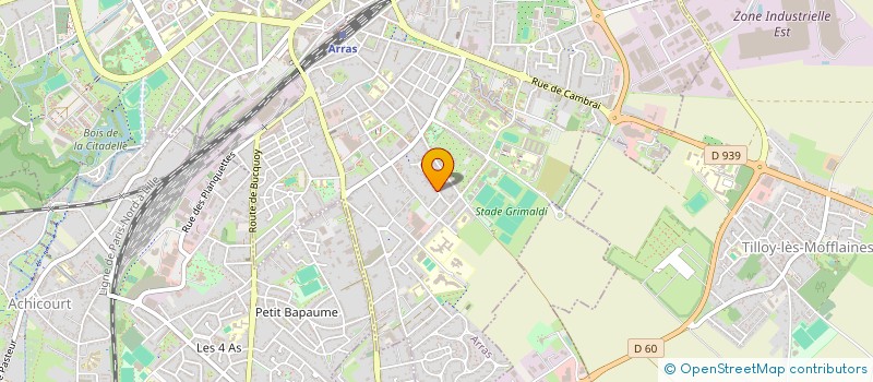 localisation de l'entreprise MONSIEUR YAYA BAKAYOKO à ARRAS