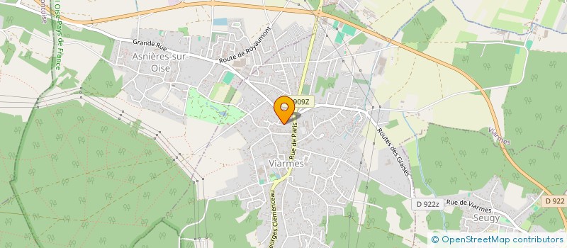 localisation de l'entreprise MONSIEUR YAYA BARRY  VIARMES