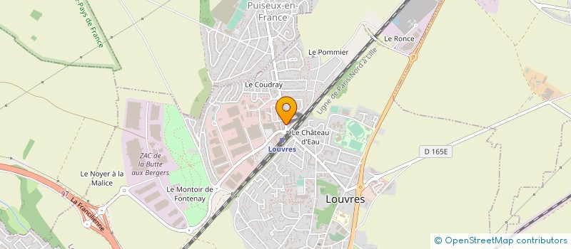 localisation de l'entreprise MONSIEUR YAYA DIARRASSOUBA  LOUVRES