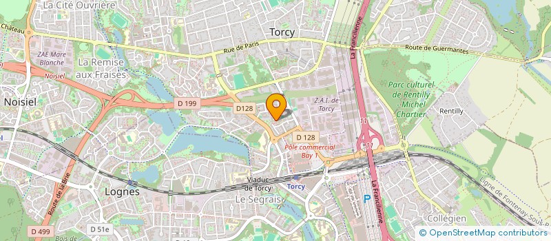 localisation de l'entreprise MONSIEUR YAYA DIOP  TORCY