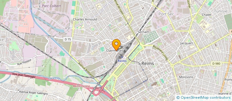 localisation de l'entreprise MONSIEUR YAYA FANE  REIMS