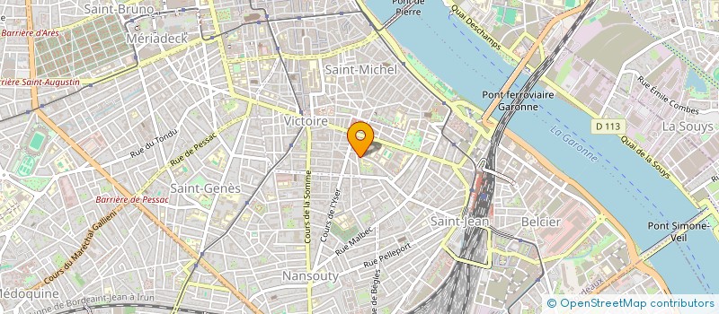 localisation de l'entreprise MONSIEUR YAYA FANNY  BORDEAUX