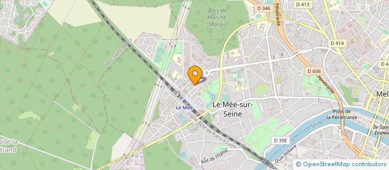localisation de l'entreprise MONSIEUR YAYA FOFANA à MELUN