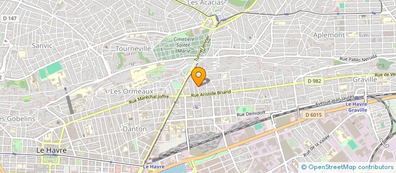 localisation de l'entreprise MONSIEUR YAYA HAROUNA à LE HAVRE