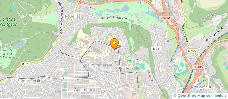 localisation de l'entreprise MONSIEUR YAYA NDIADE à LE HAVRE