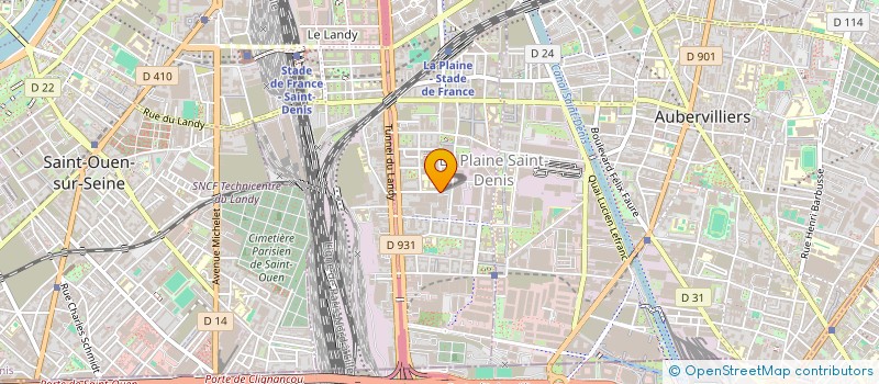 localisation de l'entreprise MONSIEUR YAYA NIANGHANE  SAINT-DENIS