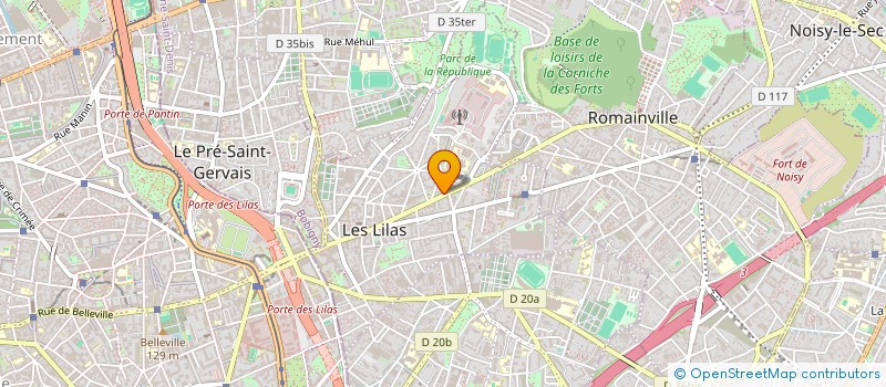 localisation de l'entreprise MONSIEUR YAYA SEONE à LES LILAS