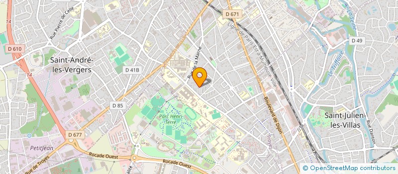 localisation de l'entreprise MONSIEUR YAYA SIDIBE  TROYES