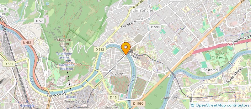 localisation de l'entreprise MONSIEUR YAYA TOURE à GRENOBLE