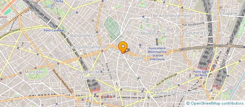 localisation de l'entreprise MONSIEUR YAYA TRAORE  PARIS