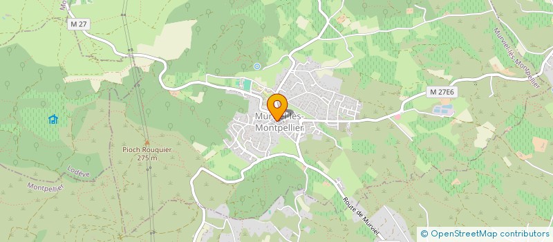 localisation de l'entreprise MONSIEUR YAYA TRAORE  MURVIEL-LES-MONTPELLIER