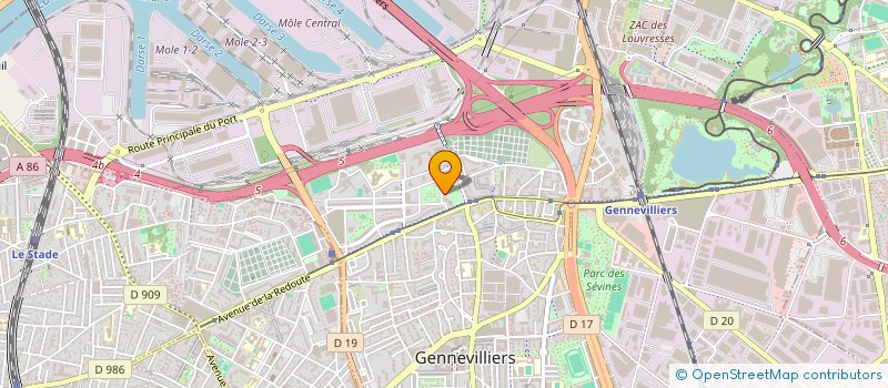 localisation de l'entreprise MONSIEUR YAYAN HERDHIANA à GENNEVILLIERS