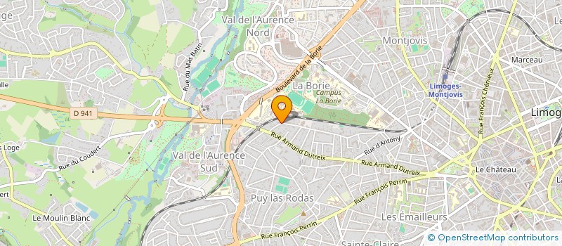 localisation de l'entreprise MONSIEUR YAZAGY BEHAJAINA à LIMOGES