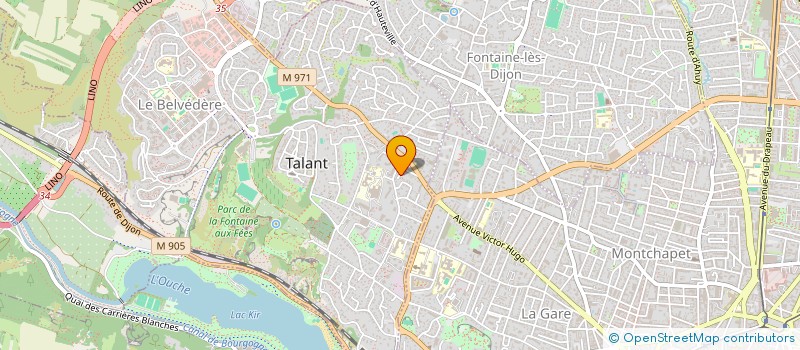 localisation de l'entreprise MONSIEUR YAZDAN GHAMBARI  TALANT