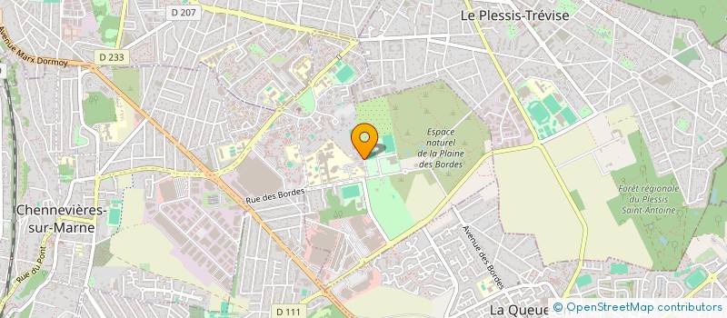 localisation de l'entreprise MONSIEUR YAZID AMALOU  CHENNEVIERES-SUR-MARNE