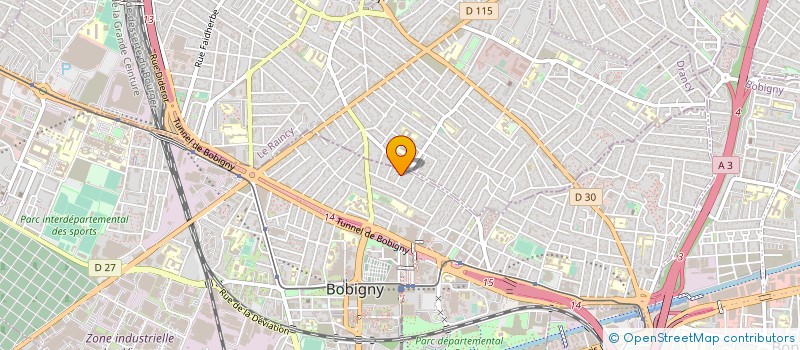 localisation de l'entreprise MONSIEUR YAZID AMGHAR  BOBIGNY