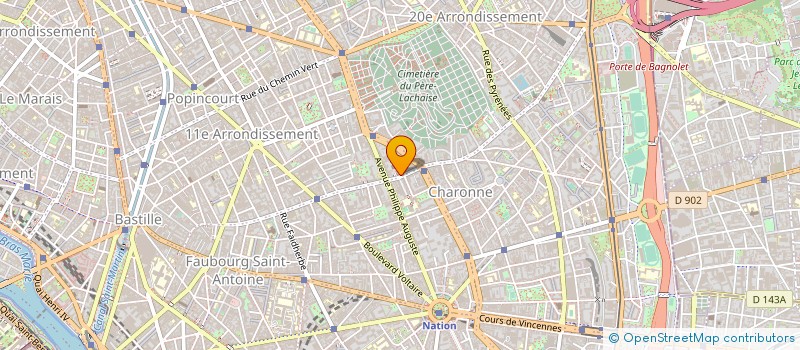 localisation de l'entreprise MONSIEUR YAZID AOUCHAL à PARIS