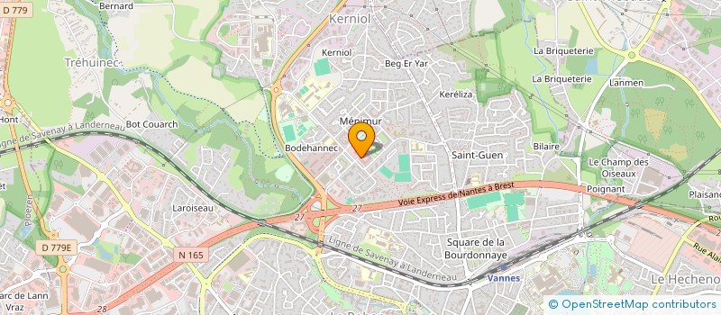 localisation de l'entreprise MONSIEUR YAZID AZGAG à VANNES