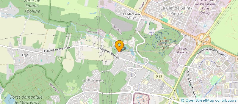 localisation de l'entreprise MONSIEUR YAZID BELARBI  ELANCOURT