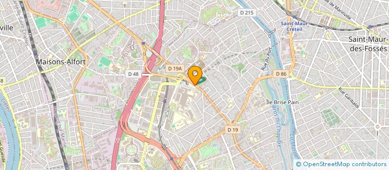 localisation de l'entreprise MONSIEUR YAZID BELKACEMI  CRETEIL