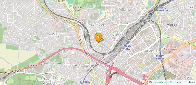 localisation de l'entreprise MONSIEUR YAZID BEN MAHMOUD  PALAISEAU