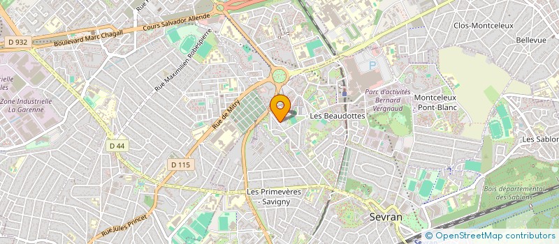 localisation de l'entreprise MONSIEUR YAZID BENCHEMAKH à SEVRAN