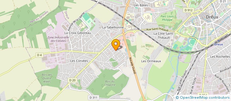 localisation de l'entreprise MONSIEUR YAZID BOUAMRANE à VERNOUILLET