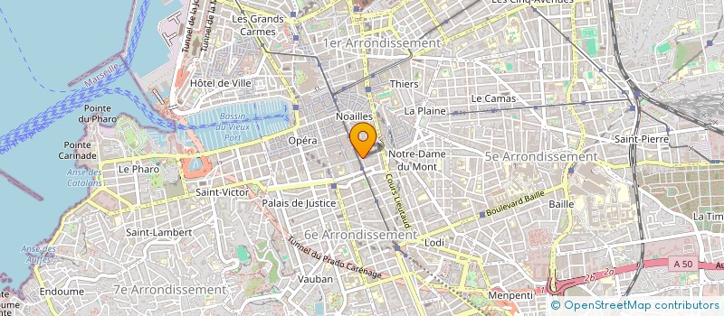 localisation de l'entreprise MONSIEUR YAZID DOUDJI  MARSEILLE